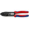 97 21 215 B Crimping Pliers with multi-component grips black lacquered 230 mm